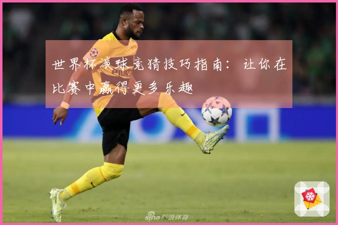 世界杯滚球竞猜技巧指南：让你在比赛中赢得更多乐趣